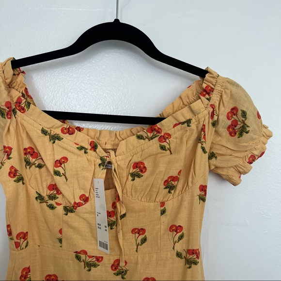 NWT URBAN OUTFITTERS CHERRY DRESS 🍒 - Picture 2 of 4